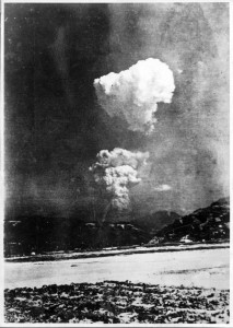 El hongo atomico de Hiroshima