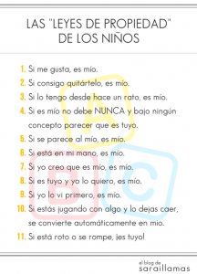 Ley de propiedad de los niños