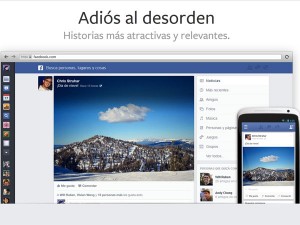 Nuevo look de facebook (2013)